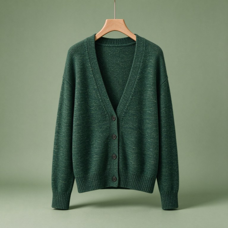 Forest Melange Cardigan