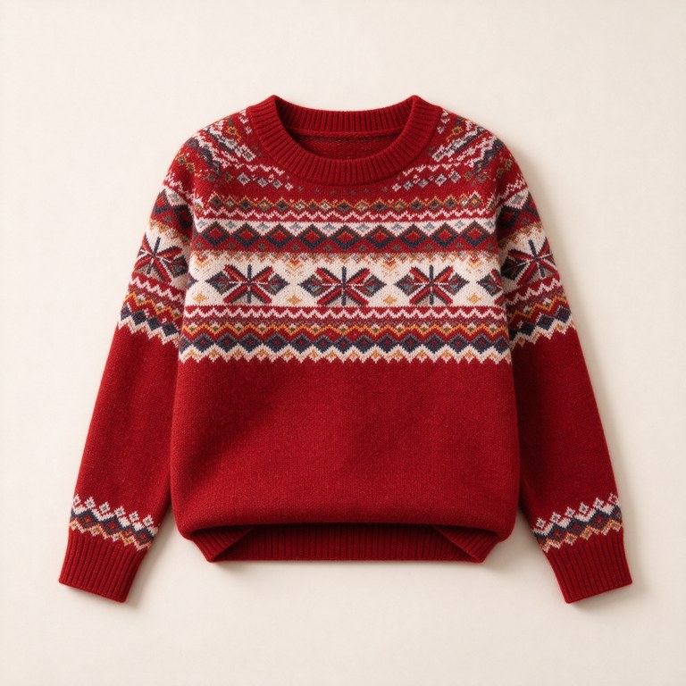 Ember Fair Isle Sweater