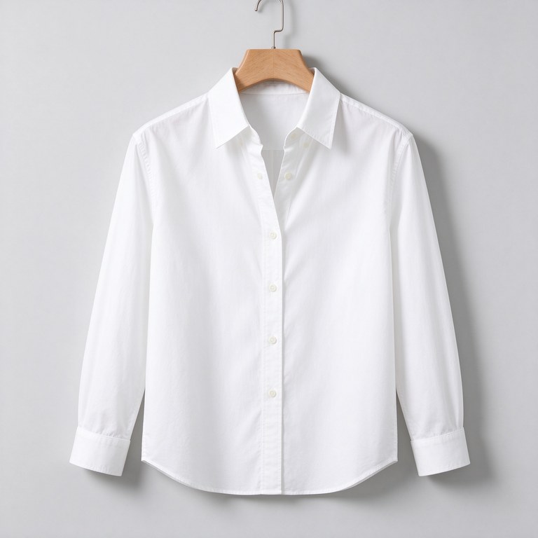 Classic White Poplin Shirt