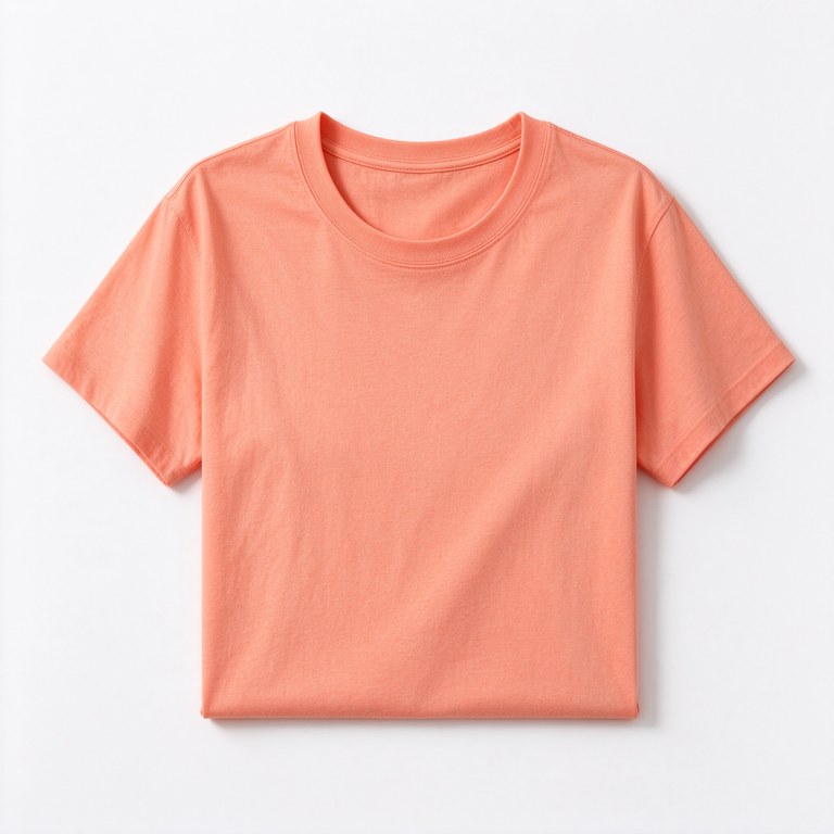 Coral Relaxed Tee