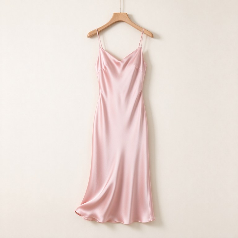 Blush Midi Slip Dress