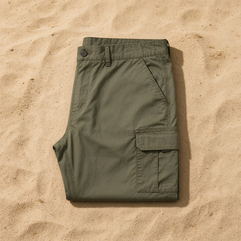 Olive Utility Cargo Pants