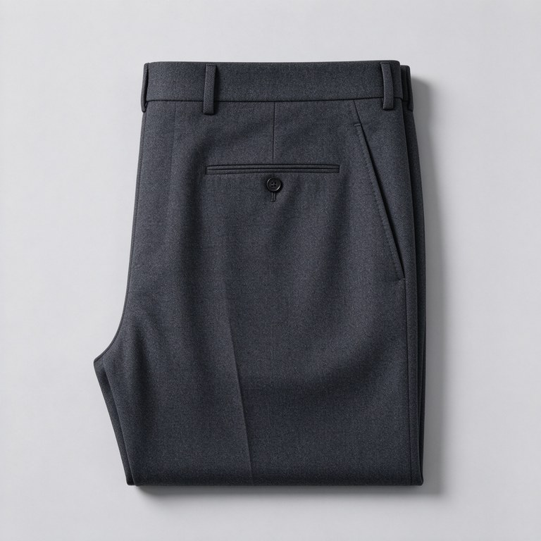 Charcoal Tailored Trousers
