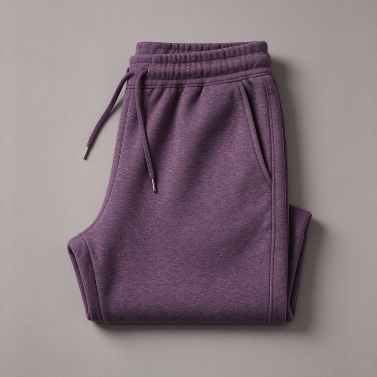 Heather Plum Sweatpants